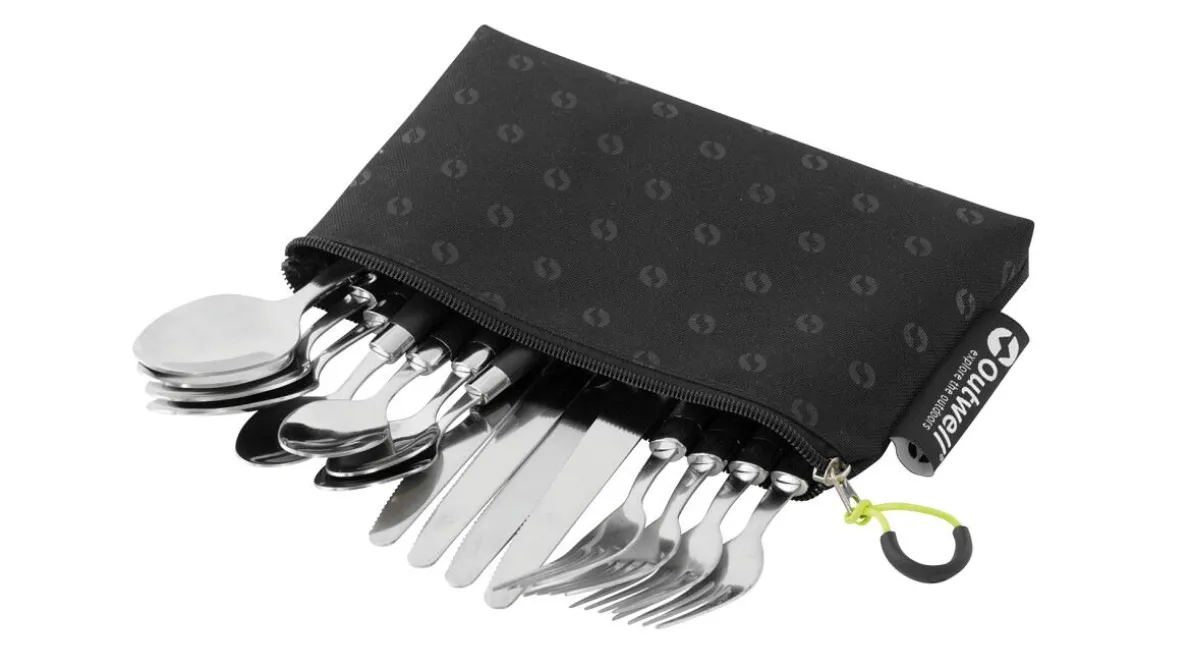 Besteckset mit Tasche