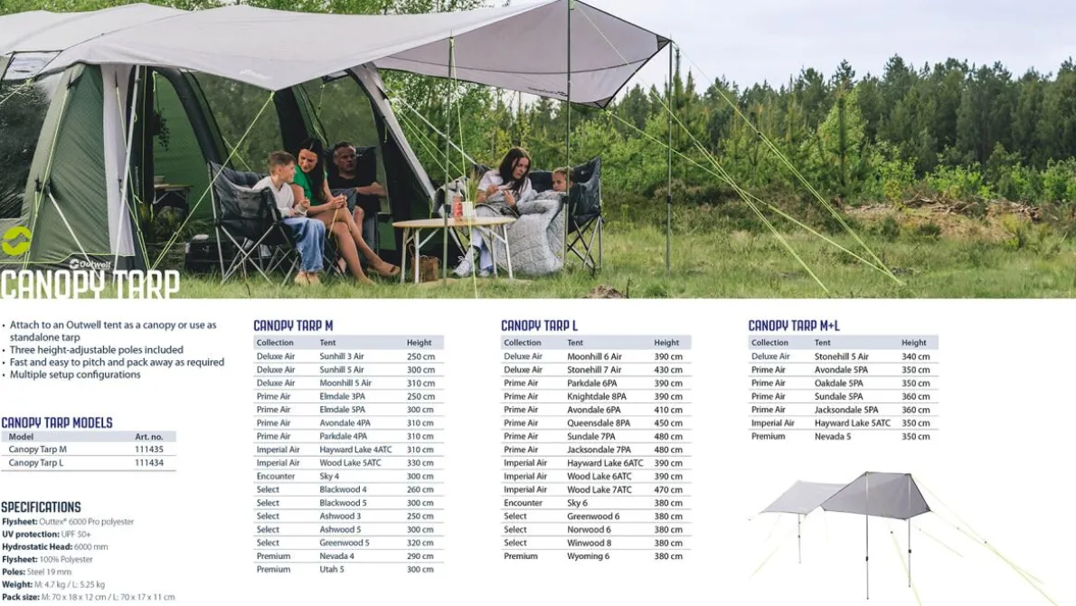 Canopy Tarp L