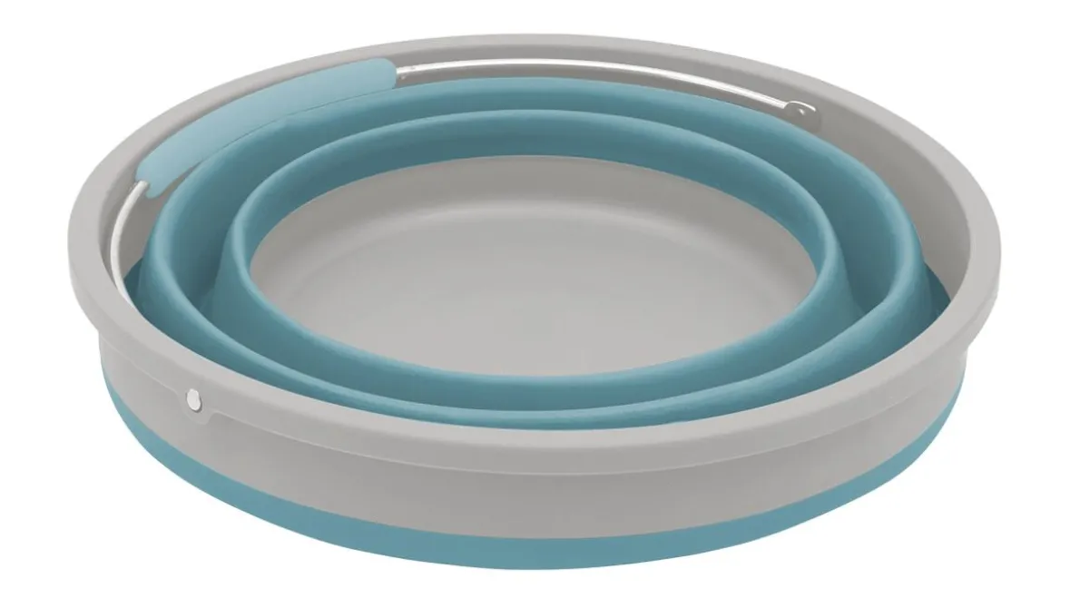 Collaps runder Eimer mit Deckel Classic Blue