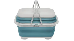 Collaps Waschbecken mit Griff und Deckel Classic Blue
