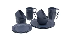 Delish Geschirrr-Set 4 Personen Navy Night