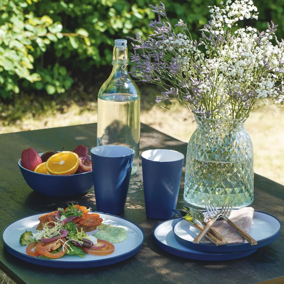 Gala Geschirrr-Set 2 Personen Navy Night