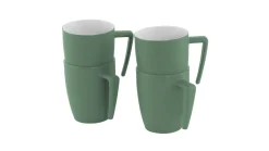 Gala Tassenset für 4 Personen Shadow Green