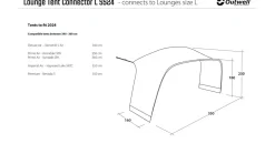 Lounge Tent Connector L